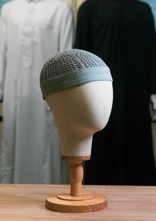 CHACHIA QAHIRA - GRIS CLAIR - Jamal Noor