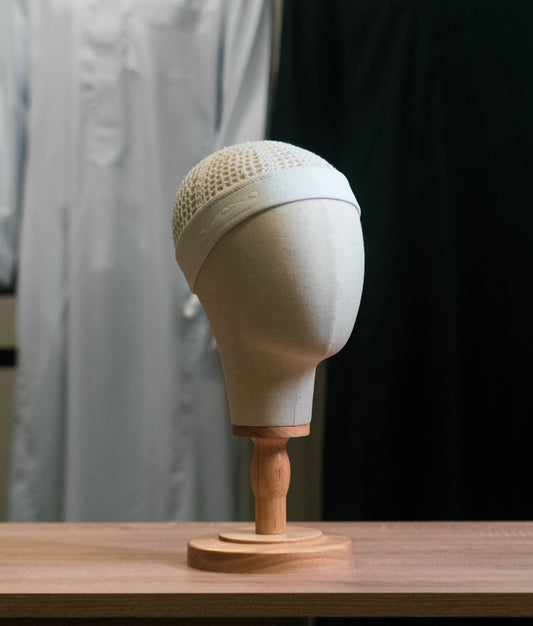 CHACHIA QAHIRA - BLANC - Jamal Noor