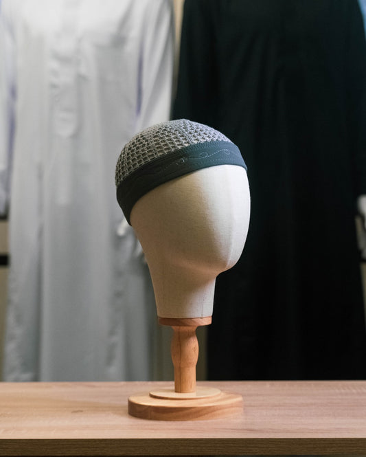 CHACHIA QAHIRA - GRIS FONCÉ - Jamal Noor