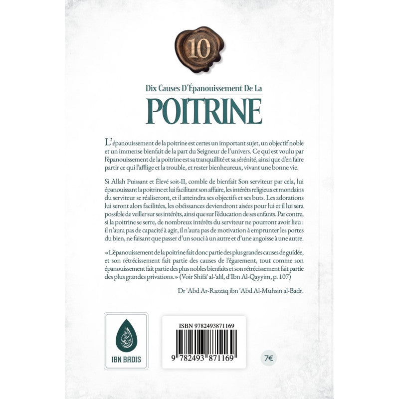 DIX CAUSES D’ÉPANOUISSEMENT DE LA POITRINE - Jamal Noor