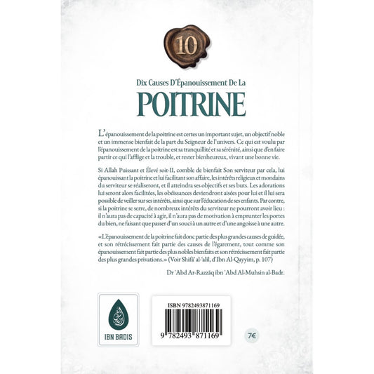 DIX CAUSES D’ÉPANOUISSEMENT DE LA POITRINE - Jamal Noor