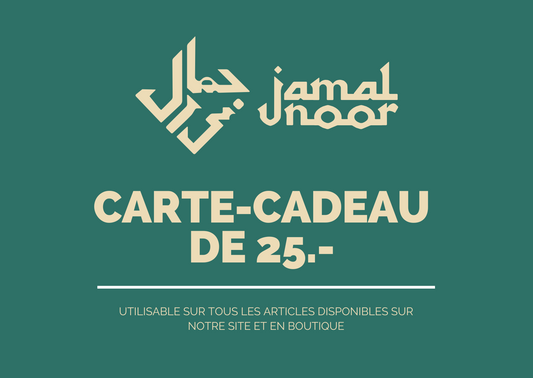 CARTES-CADEAUX - Jamal Noor