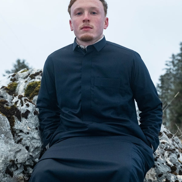 QAMIS TALIB - BLEU MARINE