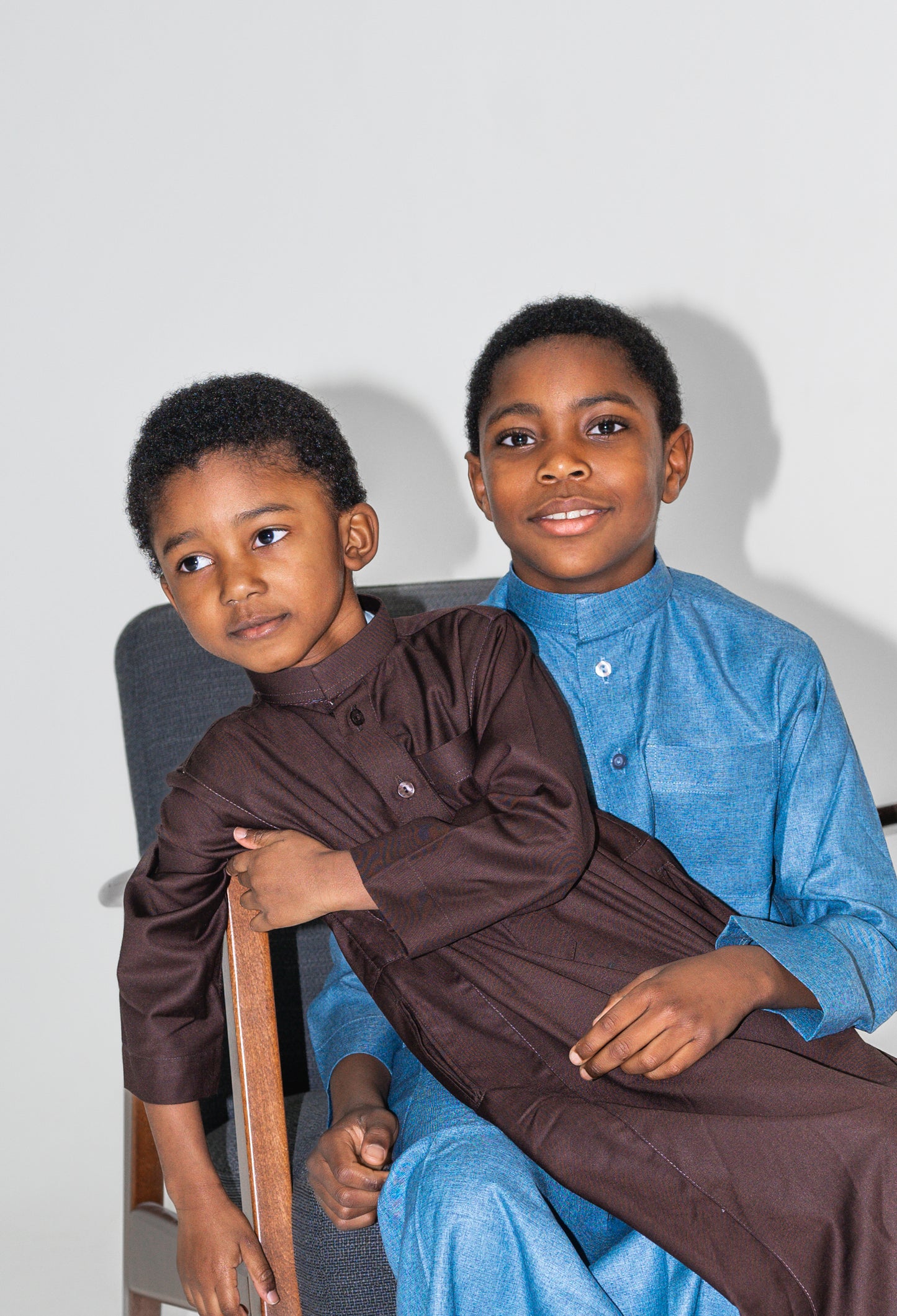 QAMIS AMIR - BLEU - Jamal Noor