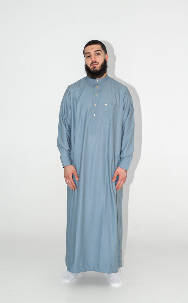 QAMIS NOOR - BLEU CLAIR